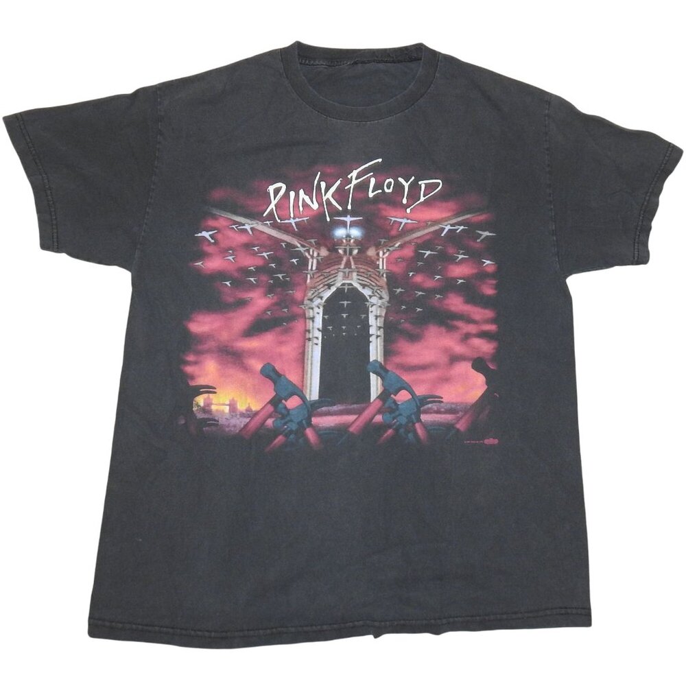 Vintage 1997 Pink Floyd The Wall Tour Winterland T-Shirt Medium Band Tee